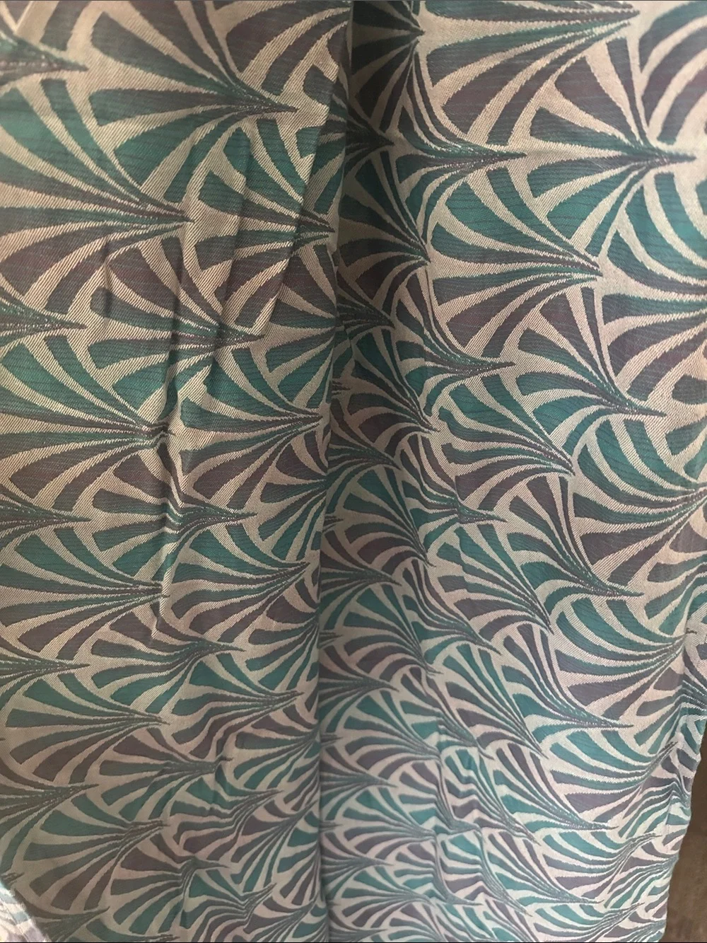 Tula Kids Teal and Gray Swirl Ring Sling